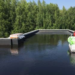 Наполнение водой для гидроиспытания